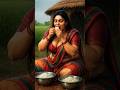 Aunty Eats Ice Chutney In The Rainy Summer Then Labubu Brings Lemon Lassi 😭 #ai #aunty #labubu