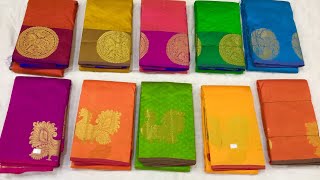 தரமான அழகிய கைத்தறி பட்டு புடவைகள் ஷாப்பிங் /Handloom Silk sarees shopping Sirumugai/Muthusamysilks