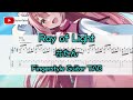 Ray of Light - 花たん - Fingerstyle Guitar TAB