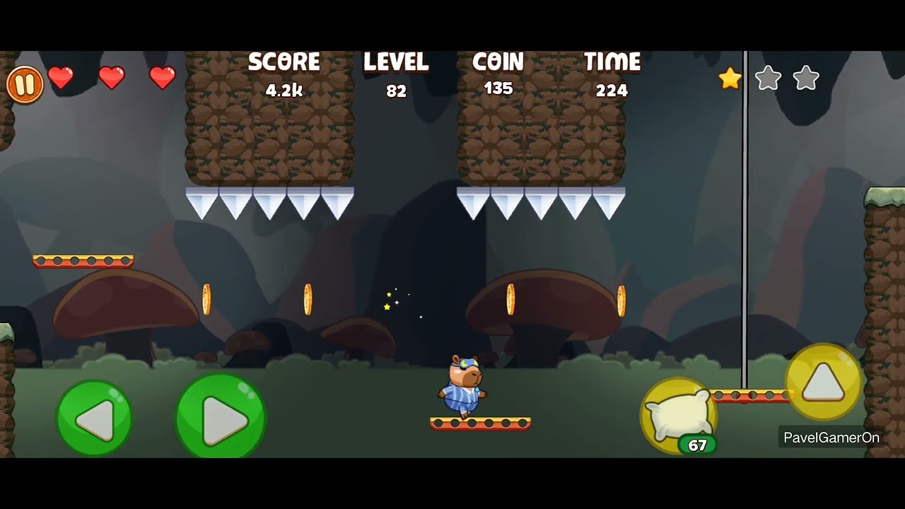 Capybara Adventure lv 12 world 2