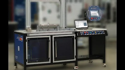 Vision Inspection Station with PLC   HMI Smart Vision