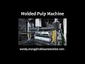 Molded Pulp Machine | Double Thermo-Heating System for High Quality Fiber Packaging