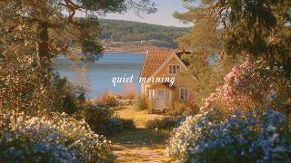 a playlist for a quiet morning 🌸 a soft piano playlist for reading, studying & calm focus
