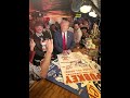 Favorite fans! Trump used Bitcoin to buy burgers for fans at a bar. #btc #cryptocurrency #trump