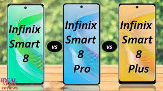 infinix smart 8 vs infinix smart 8 pro vs infinix smart 8 plus