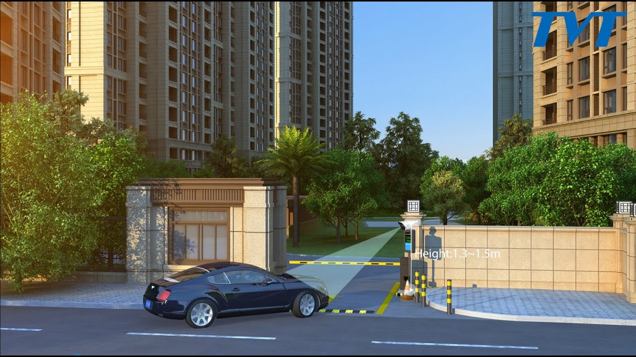 4MP HD License Plate Recognition Camera @TD-9443A3BH-LR