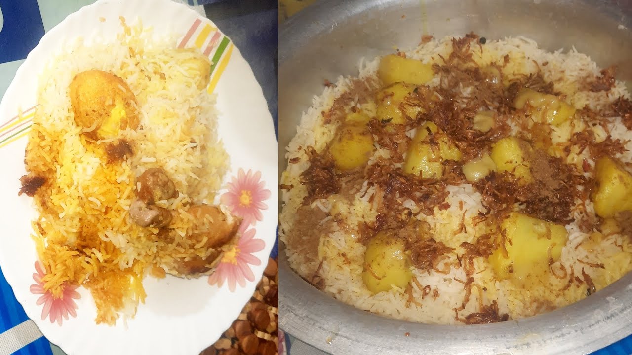 Chicken Rajeshwari এগ চিকেন বিরিয়ানি রেসিপি। Egg chicken biryani recipe #rajeswari ...