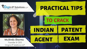 Practical tips for Indian Patent Agent Examination #patentagent #patentagentexam