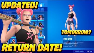 Surf Witch Skin RETURN RELEASE DATE! (Surf Witch Skin coming back)