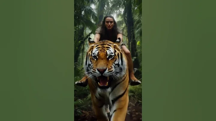 Video 10956411: siberian tiger, meet siberian, forest, big cat