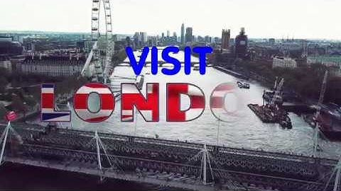 How I created this LONDON video title with waving flag text effect in SHOTCUT
