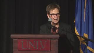 Welcome Address by UNLV Executive Vice President & Provost Diane Chase