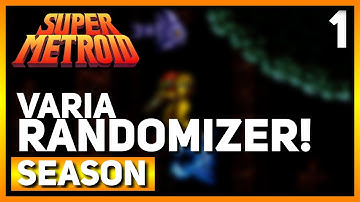 1 • NEW Randomizer! • Super Metroid VARIA Randomizer • X9509752