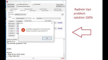 Umt Umt Pro In Error Forbidden Application [1A] Detected Please Uninstall it And Restart PC  Latest