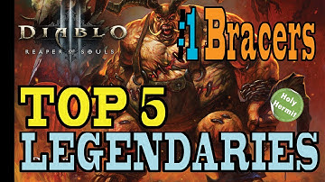 Diablo 3 Top 5 Legendaries: Bracers (Patch 2.0.4)