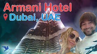 Лучшие отели в Дубае Обзор отеля Armani Hotel Dubai 5 в Бурдж Халифа