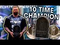 I'm retired from strongman. It's been a blast!! 10X CHAMP!