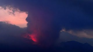 japan's sakurajima volcano erupts for second consecutive day, no damage reported