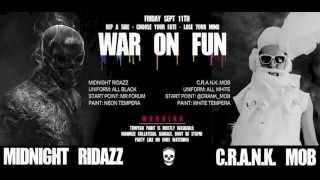 Midnight Ridazz vs Crank Mob 'War On fun' 9-11-15