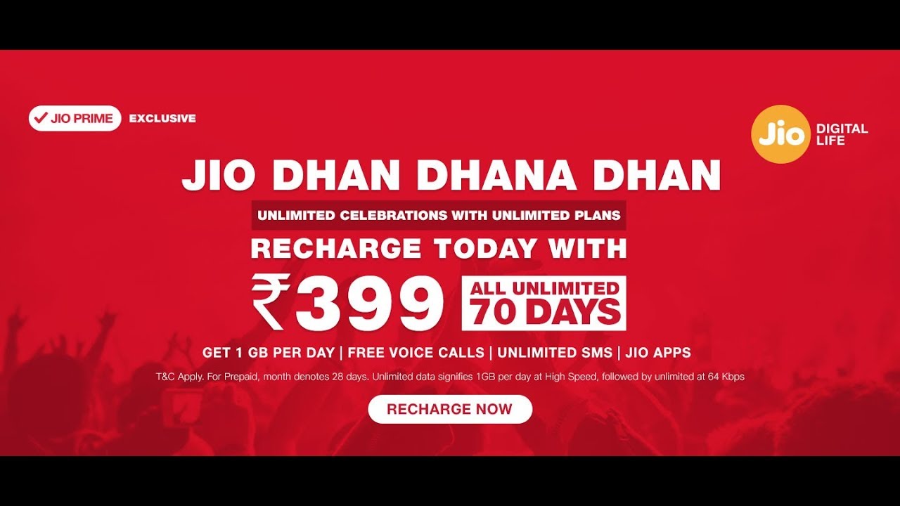 new jio plan