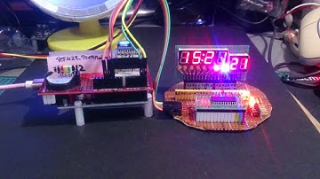 ７セグ６桁時計曜日表示付き(無限鏡時計組み込み用)