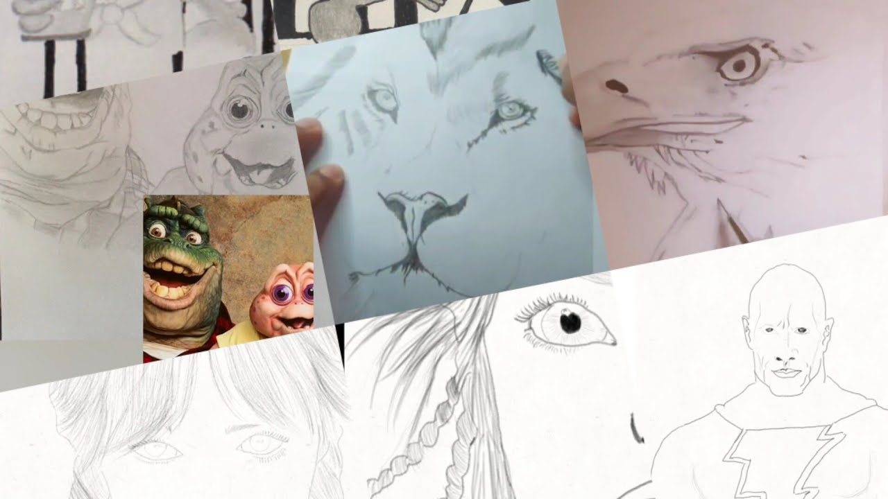 My old drawings #drawing #art #drawn - YouTube