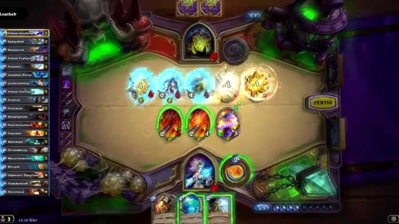 ★GAMEPLAY★ 【Curse of Naxxramas】 ☆ 【Mage vs Loatheb】 ☆ 【Hearthstone】