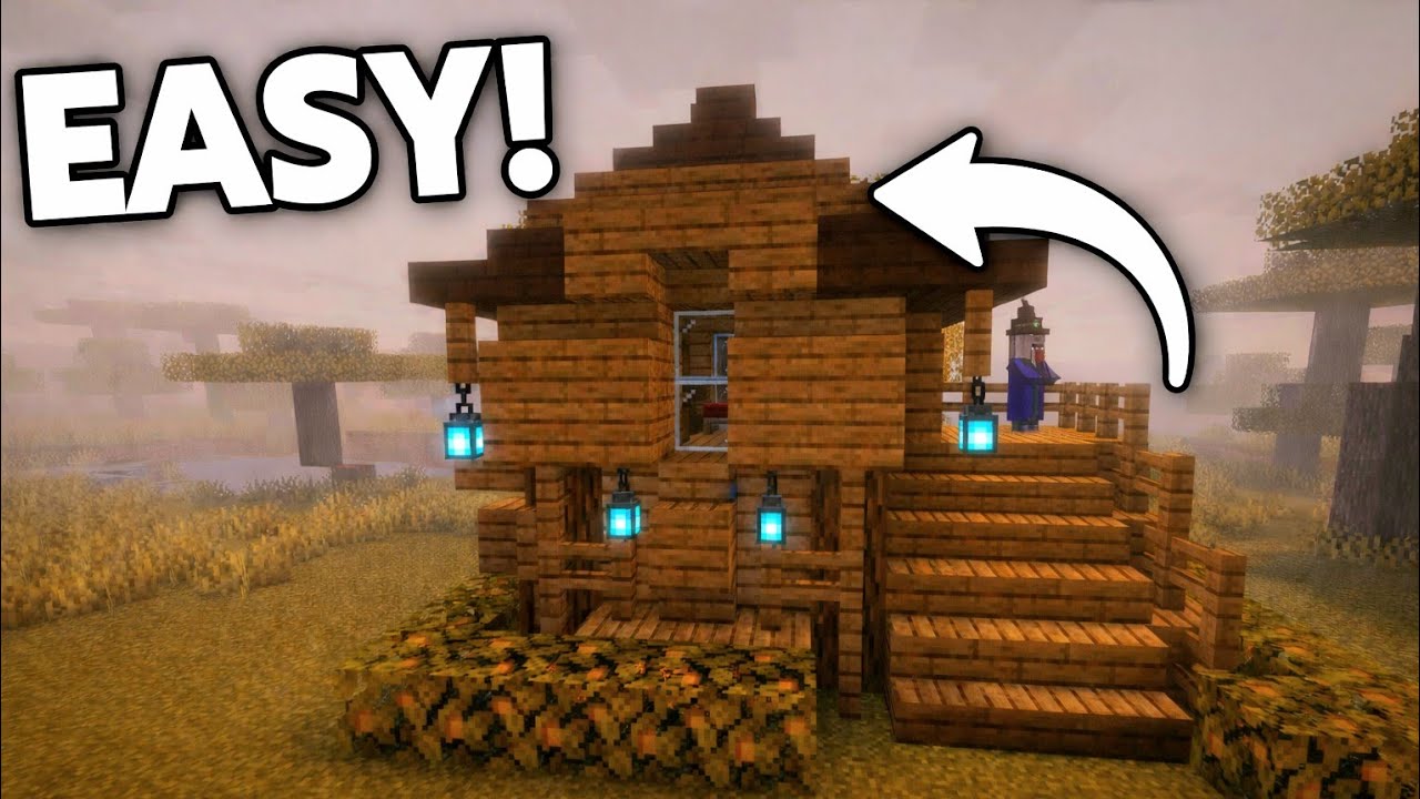 Tutorial | How to Build simple Witch house in Minecraft🏠 - YouTube