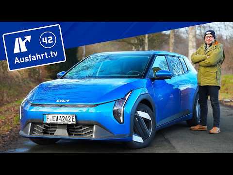 2026 Kia EV4 81,4 kWh Earth (CT1) - Kaufberatung, Test deutsch, Review, Fahrbericht Ausfahrt.tv
