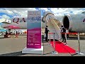 Come inside QATAR Airbus A350-1000 - Walk around, Qsuite, FLIGHT DECK - Paris Air Show 2019