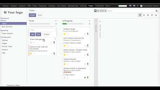 Sub task in Odoo v11 Project
