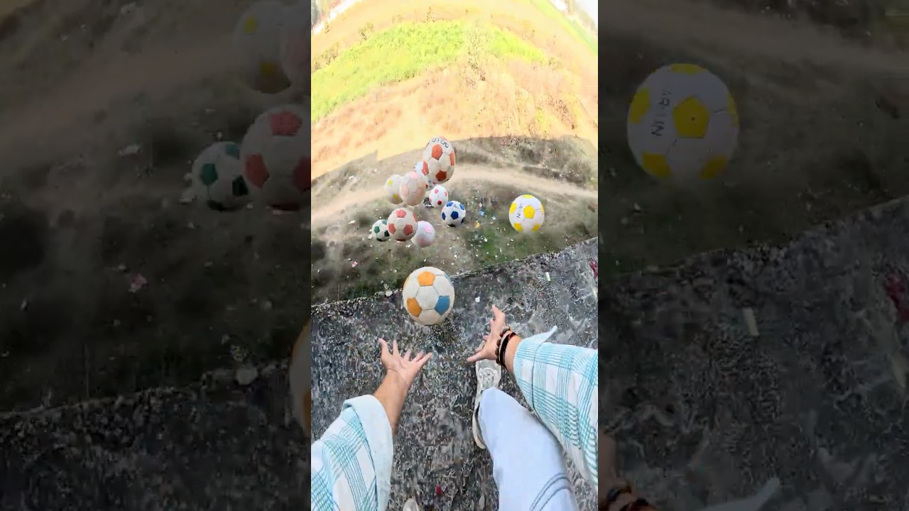 Football Trick Shots Balloon Burst 