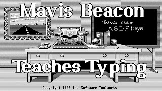 Famous ATARI ST Mavis Beacon Teaches Typing '87 The Software Toolworks MONO CHROME EDUCATIONAL BW HIGH RESO Profile