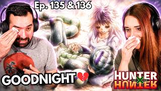 Download lagu WE COULDN'T STOP CRYING ðŸ˜| Hunter x Hunter Episodes 135 & 136 REACTION