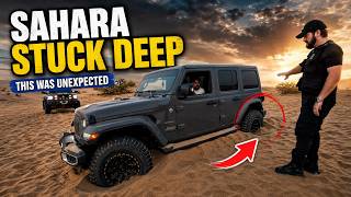 Jeep Wrangler Sahara Buried in Soft Sand... Can It Escape Without a Tow? screenshot 3