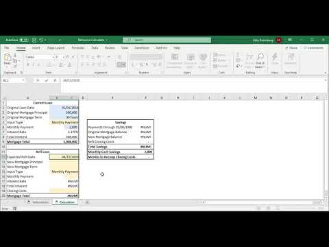 Refinance Calculator