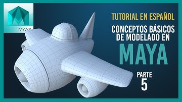 Conceptos básicos de modelado en Maya ::: Parte 5