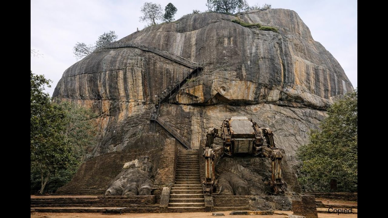 #සීගිරියේ දුර්ලභ😮 තැන් හොයමු.1 #sigiriya 01
