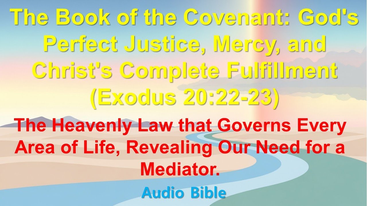 The Book of the Covenant: God's Perfect Justice, Mercy, and Christ's ...