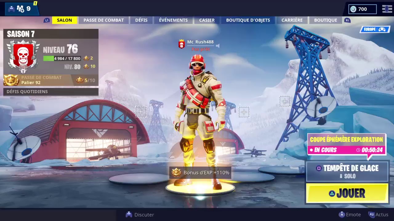 live fortnite fr ps4 un tout nouveau deguisement bonhomme de neige sur fortnite battle royale - fortnite ajouter un ami ps4