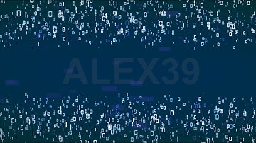 Binary stream - Motion Graphics