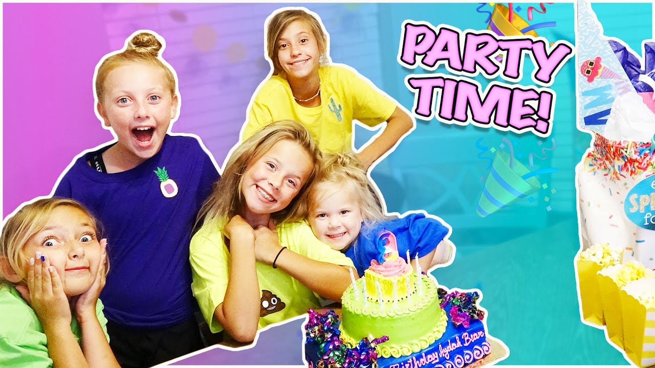 Ultimate birthday bash what does aydah get at her party youtube