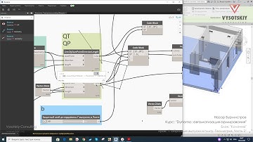 [Урок Dynamo Армирование] Колонна. Г-образные выпуски в плиту. Геометрия. Часть 2