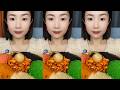 Dan Dan ASMR TOBIKO EGGS FLYING FISH ROE EXTREME EATING SOUNDS 