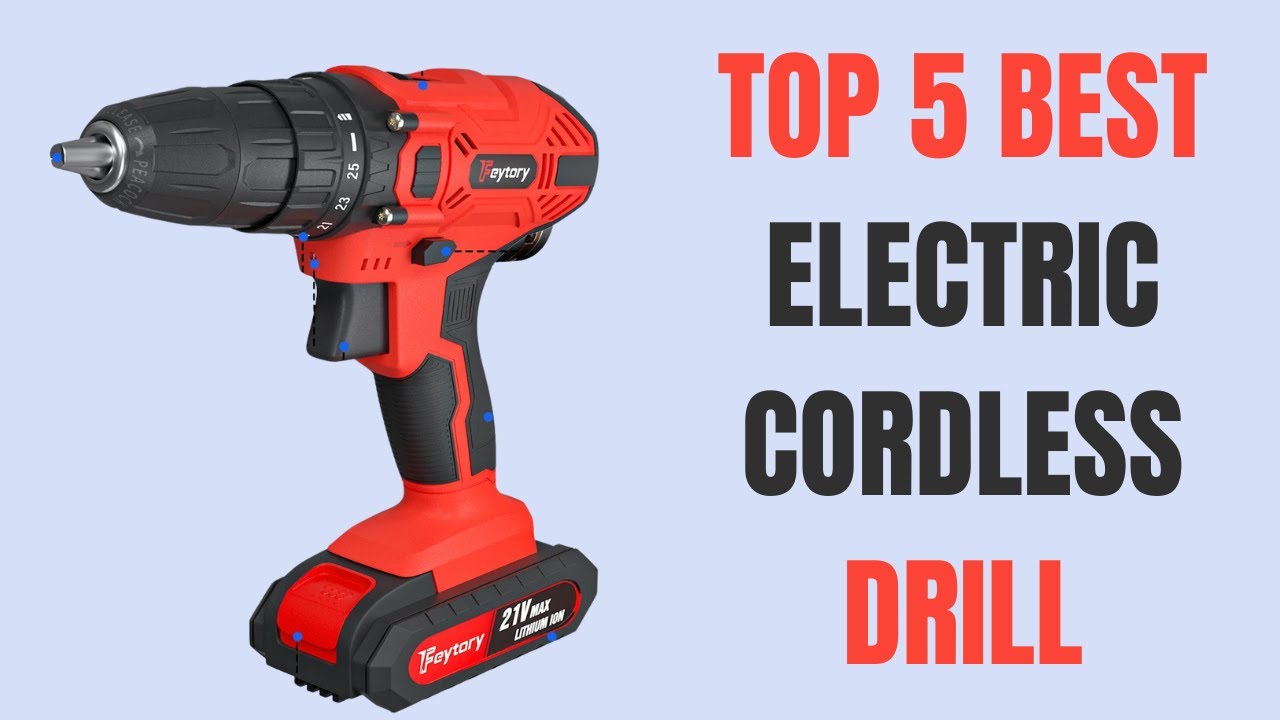 Top 5 Best Cordless Electric Drill Machine on Aliexpress - YouTube
