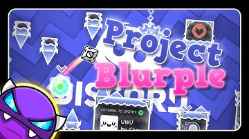 "Project Blurple" by Markydash (Easy Demon) - Geometry dash
