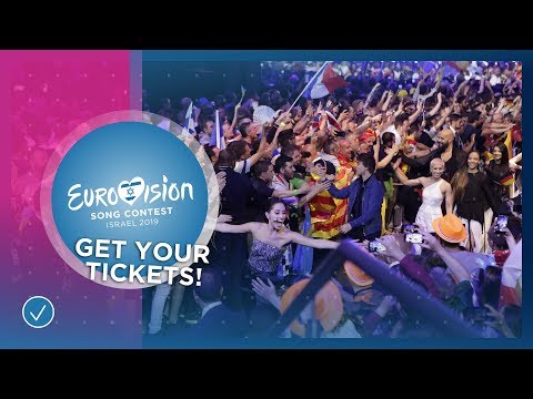 Get your tickets for the 2019 Eurovision Song Contest!