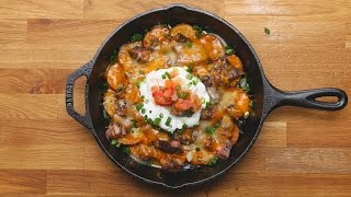 Steak and Potato Nachos