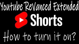 Youtube ReVanced Extended Shorts | Ютуб вансед шортс | Нету шортс | There are no short