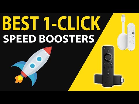 Best 1-Click Speed Boosters for Firestick & Android TV